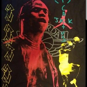 Travis Scott × air jordan shirt